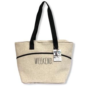 🆕 Rae Dunn WEEKEND Insulated Tote